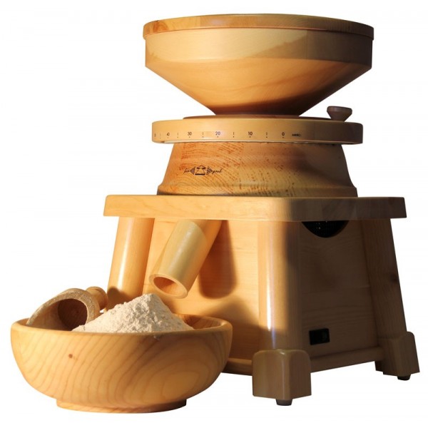 Moulin à farine FAMILY A100 meules de pierre farine sans gluten