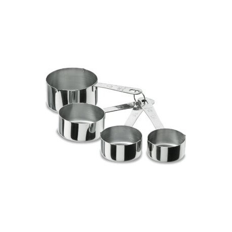 Set de 4 ustensiles inox à doser