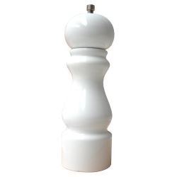 MOULIN A POIVRE - BLANC HAUTEUR 21 CM