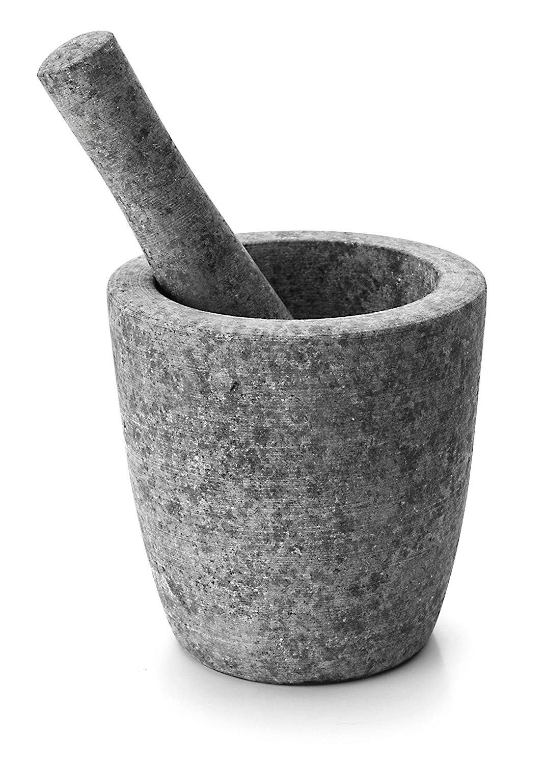 Mortier De Cuisine KADAX En Pierre Gris (14 Cm, Avec Pilon) - NEUF
