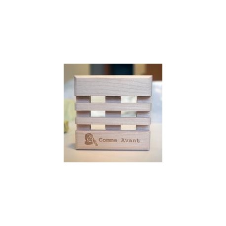 Porte savon érable massif