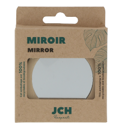 Miroir simple face en bois de Schima Superba