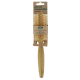 Brosse à brushing en bois de bambou avec poils en fibres de bambou