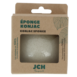 Eponge Konjac 100% végétale