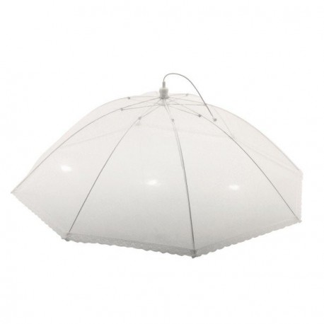 cloche parapluie collerette dentelle 75 cm