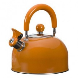 Bouilloire sifflet Orange 1.5 l