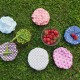 Recouvre bol en tissus coton bio (M)