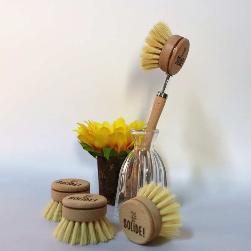 Recharge pour brosse à vaisselle durable et naturelle