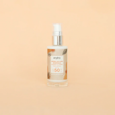 Crème solaire minérale - SPF50-50ML Endro