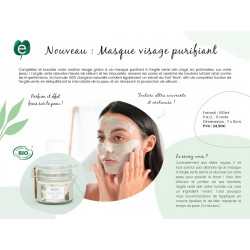 Masque Visage purifiant à l'Argile Verte