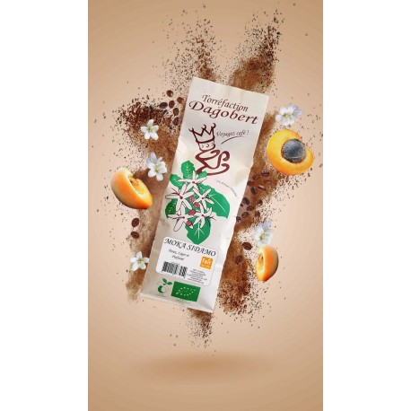 Café bio Moka Sidamo en grain vrac