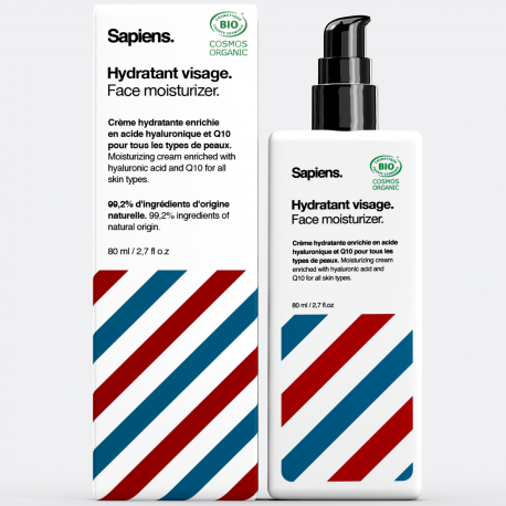 Crème Hydratante Visage et Barbe Sapiens