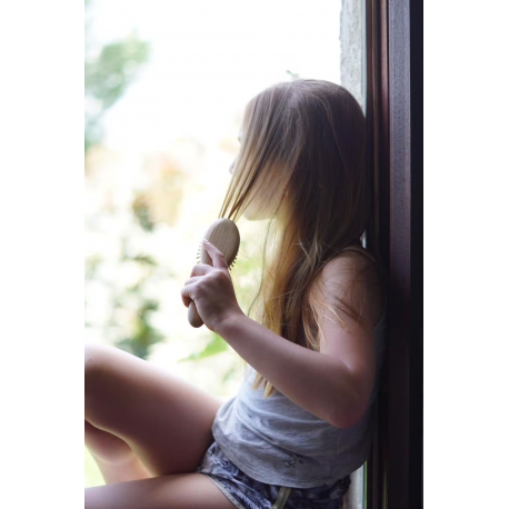 Brosse à Cheveux Voyage/Enfants Bambou