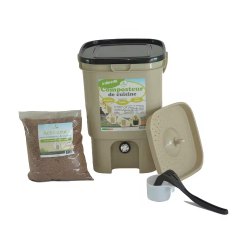 Kit Composteur Cuisine 20L avec Activateur