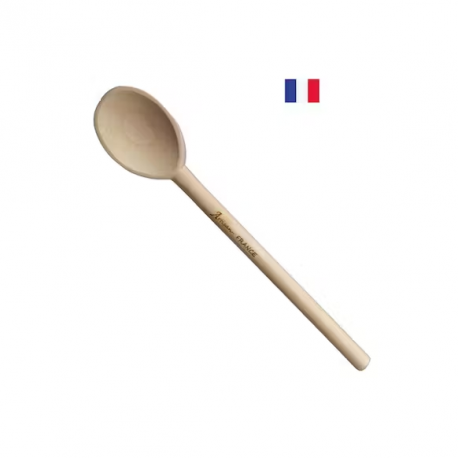 Cuillère Bois Hêtre Français 25 cm