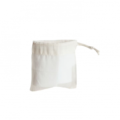 Sachet à Thé Coton Bio Réutilisable