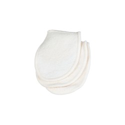 Mini-gant à démaquiller lavable en coton bio – Vrac