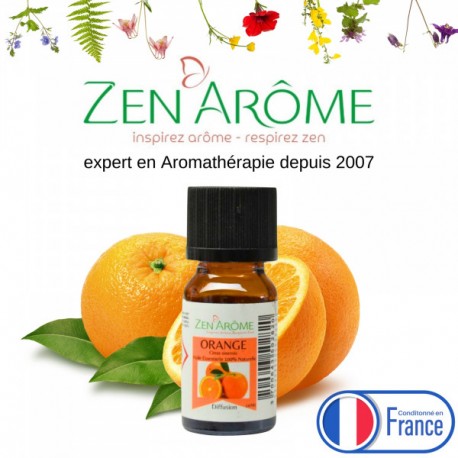 Huile essentielle d’Orange douce Zen’Arôme – 10 ml