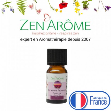 Synergie d’huiles essentielles Escale en Provence Zen’Arôme – 10 ml