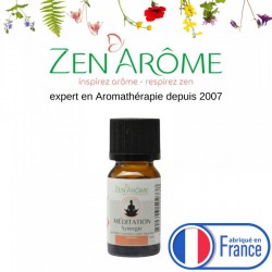 Synergie d’huiles essentielles Méditation Zen’Arôme – 10 ml
