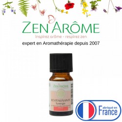 Synergie d’huiles essentielles Revitalisante Zen’Arôme – 10 ml