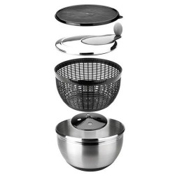 ﻿﻿Moulin à légumes inox et 3 grilles 1,5/2,5/4mm, acier inox, Moulins à  légumes, - De Buyer