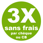 3 x sans frais